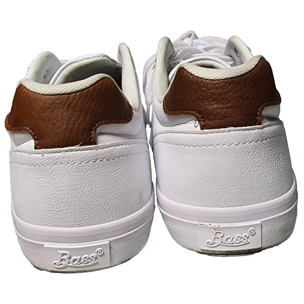 BASS White Sneakers Size 12 Synthetic Upper